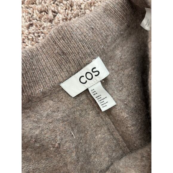 COS 100% Cashmere Drawstring Shorts Quiet Luxury Minimalist M - Picture 5 of 7